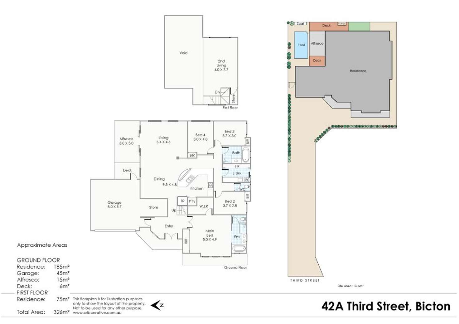 Floorplan of Homely house listing, 42A Third Street, Bicton WA 6157
