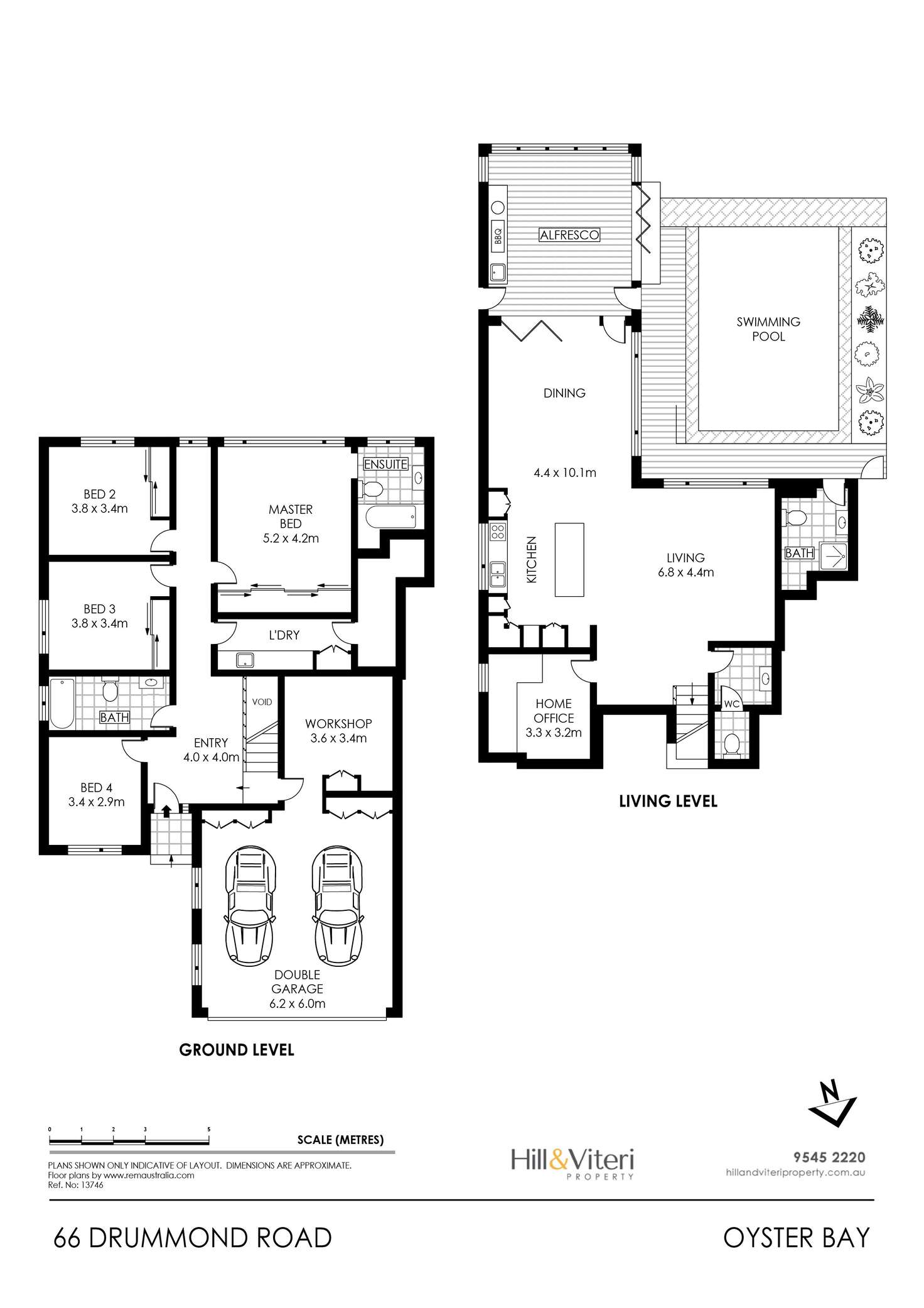 Floorplan of Homely house listing, 66 Drummond Road, Oyster Bay NSW 2225
