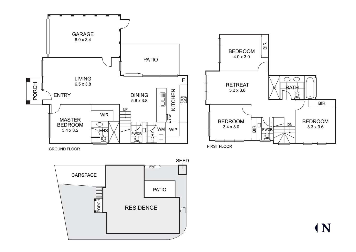 Floorplan of Homely house listing, 1/9 South Road, Airport West VIC 3042