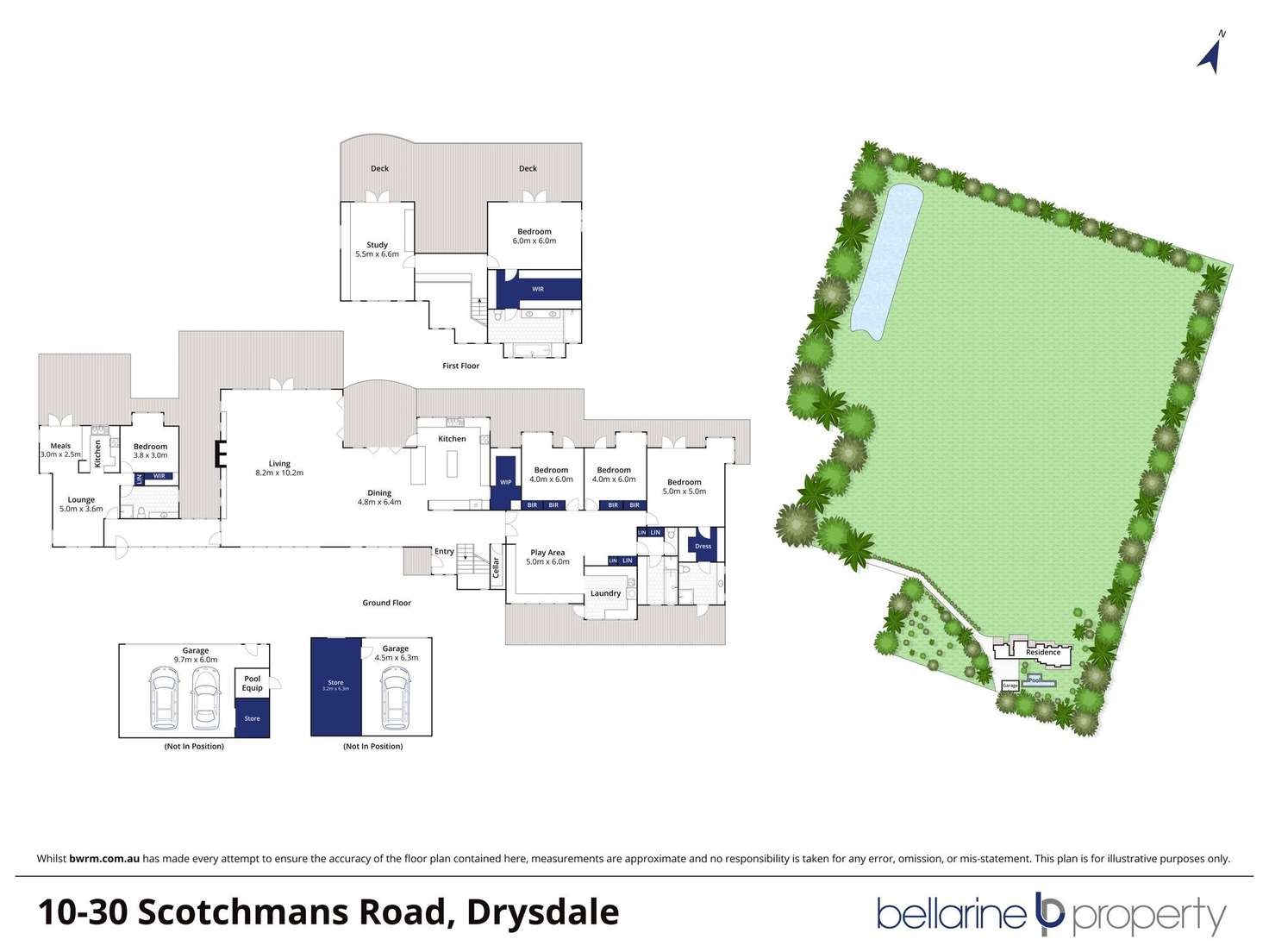 Floorplan of Homely acreageSemiRural listing, 10-30 Scotchmans Road, Drysdale VIC 3222