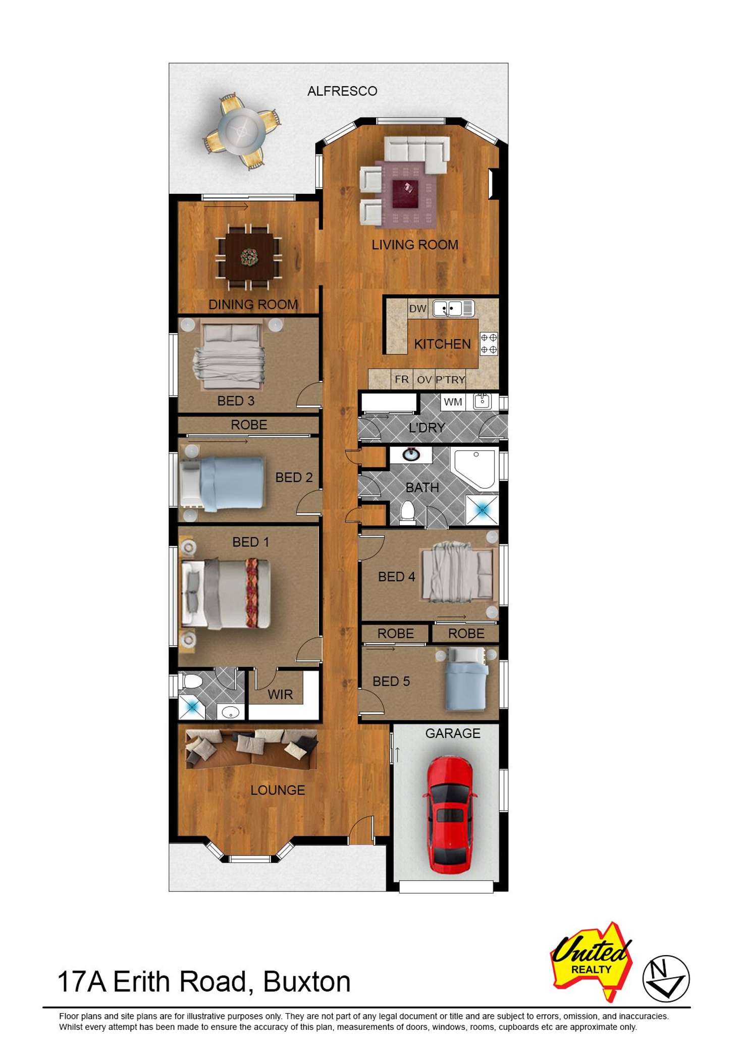 Floorplan of Homely house listing, 17A Erith Road, Buxton NSW 2571