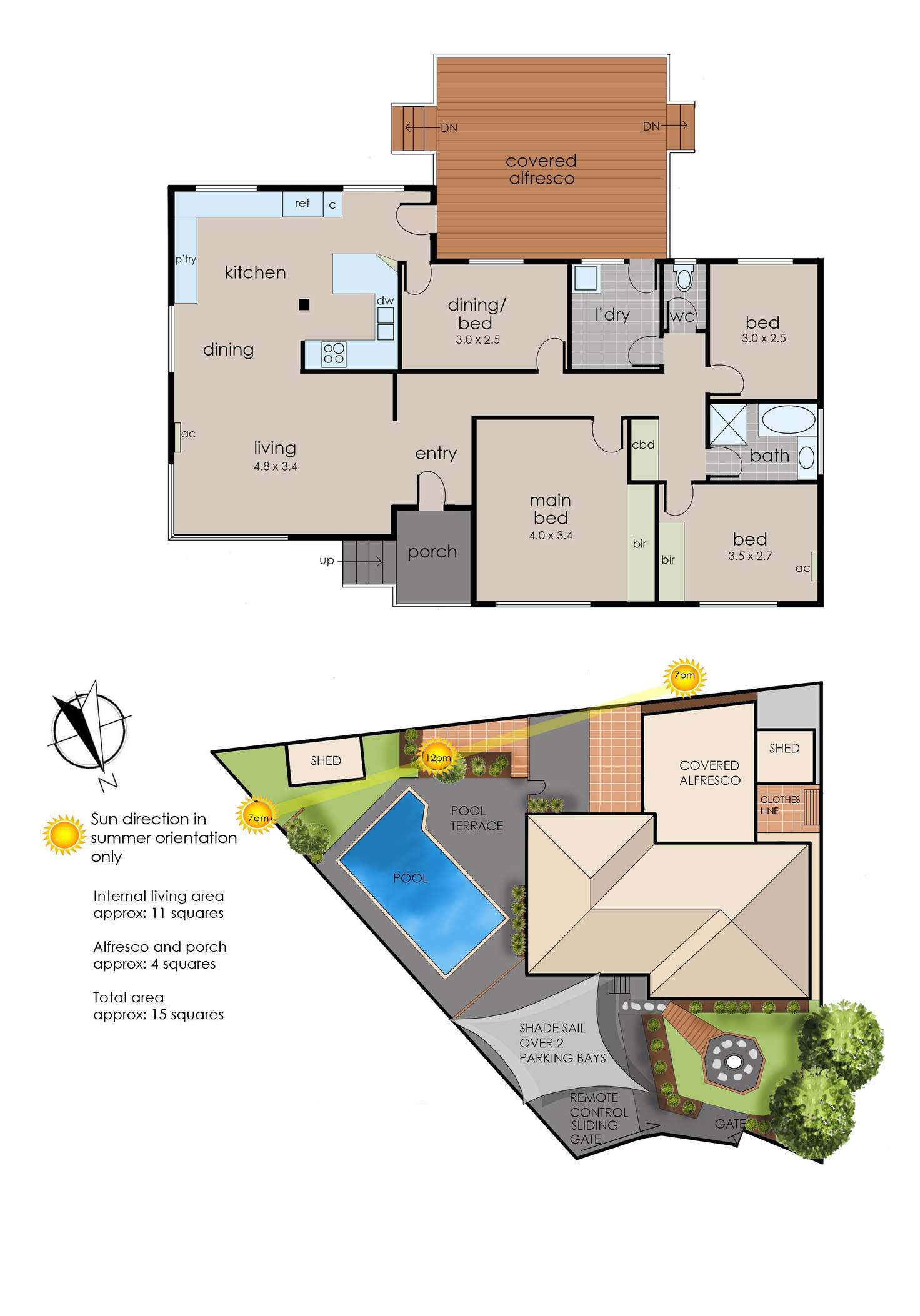 Floorplan of Homely house listing, 5 Eula Court, Frankston VIC 3199