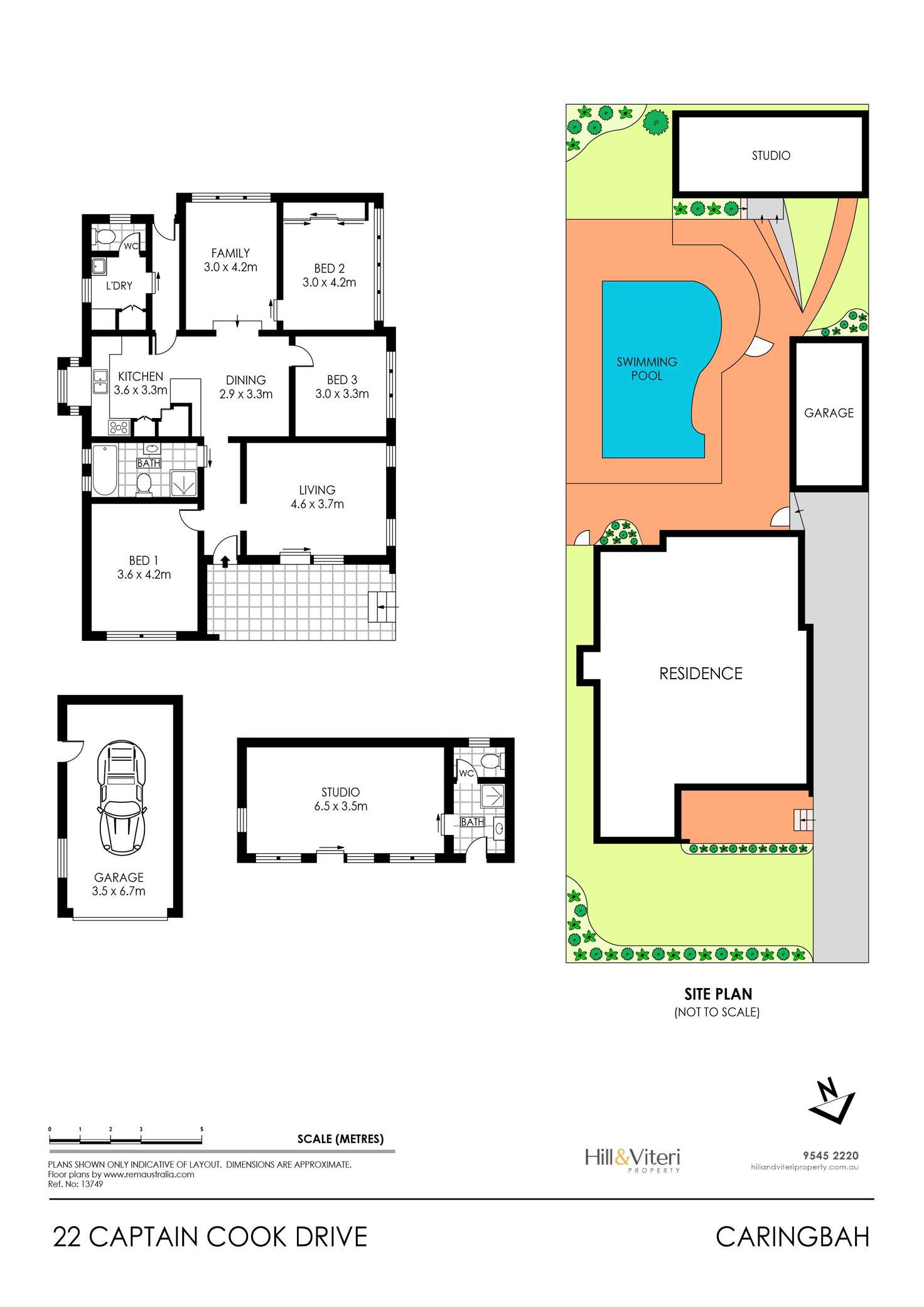 Floorplan of Homely house listing, 22 Captain Cook Drive, Caringbah NSW 2229