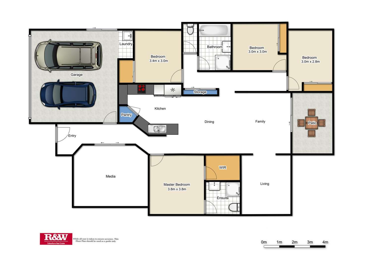 Floorplan of Homely house listing, 91 Woodrose Road, Morayfield QLD 4506