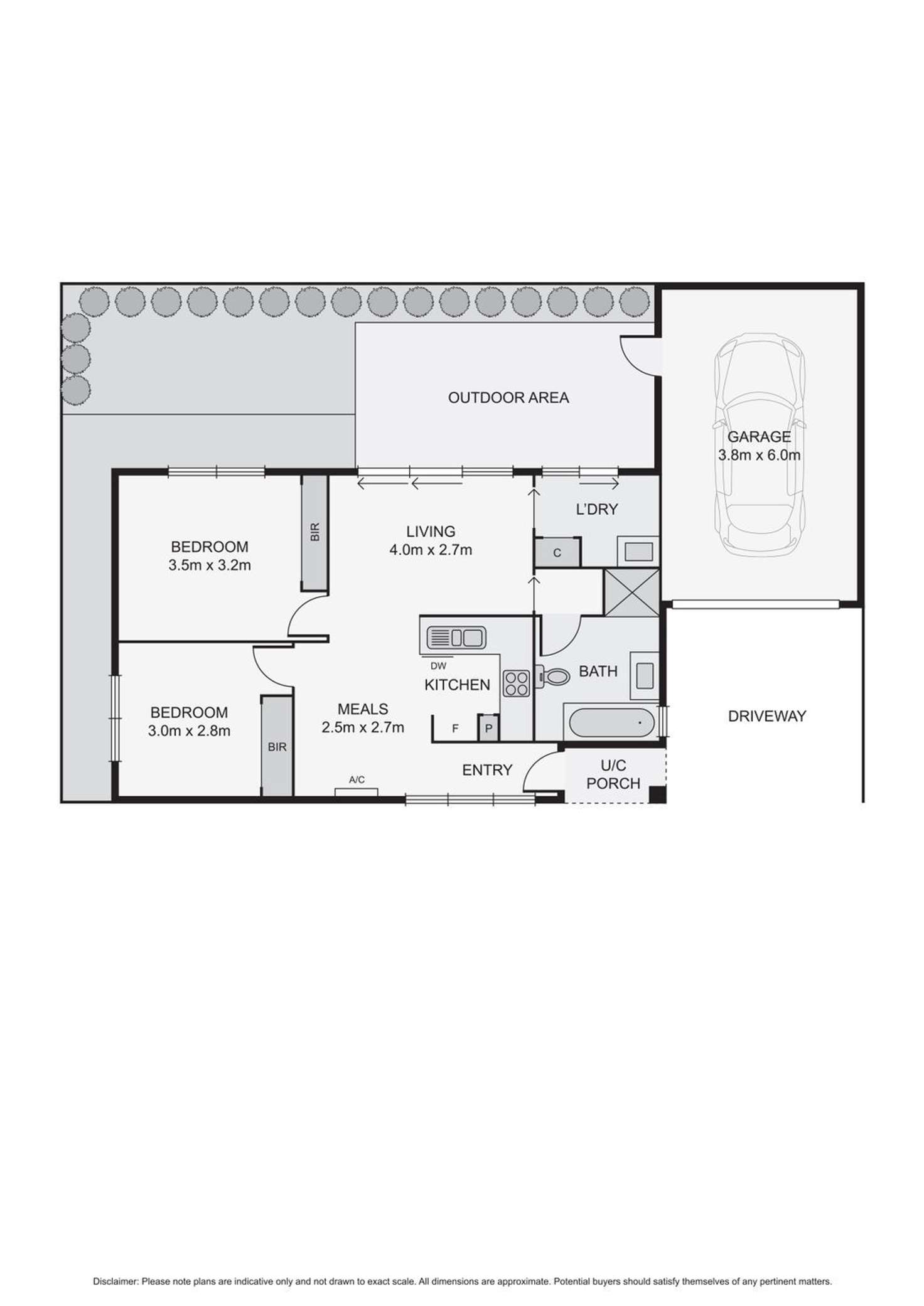 Floorplan of Homely unit listing, 84a Halsey Road, Airport West VIC 3042