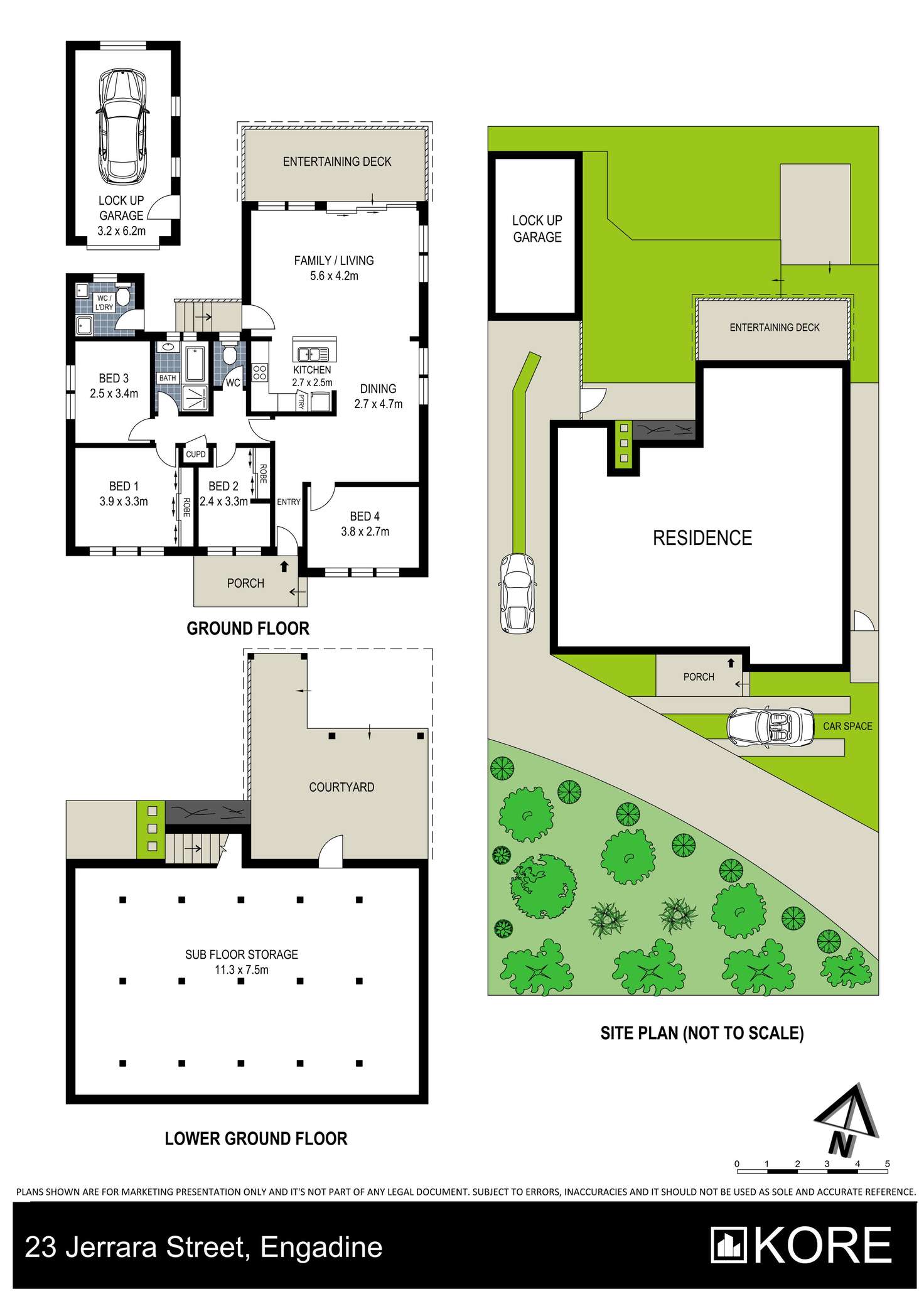 Floorplan of Homely house listing, 23 Jerrara Street, Engadine NSW 2233