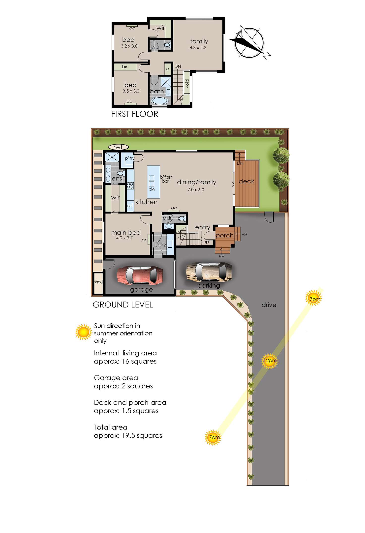 Floorplan of Homely unit listing, 88a Southgateway, Langwarrin VIC 3910