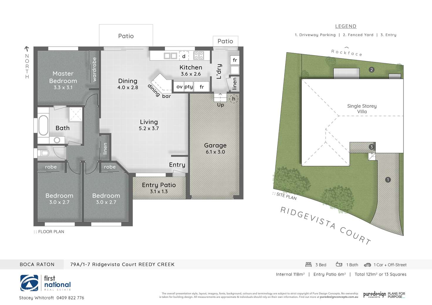 Floorplan of Homely townhouse listing, 79A/1-7 Ridgevista Court, Reedy Creek QLD 4227