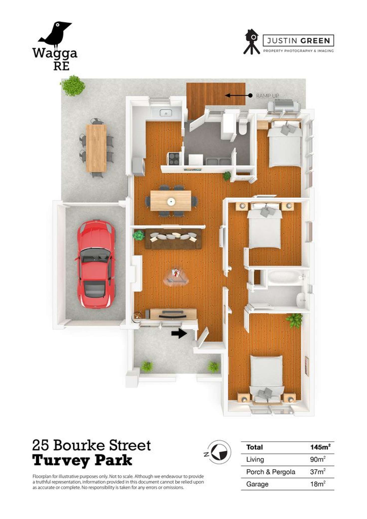 Floorplan of Homely house listing, 25 Bourke Street, Turvey Park NSW 2650
