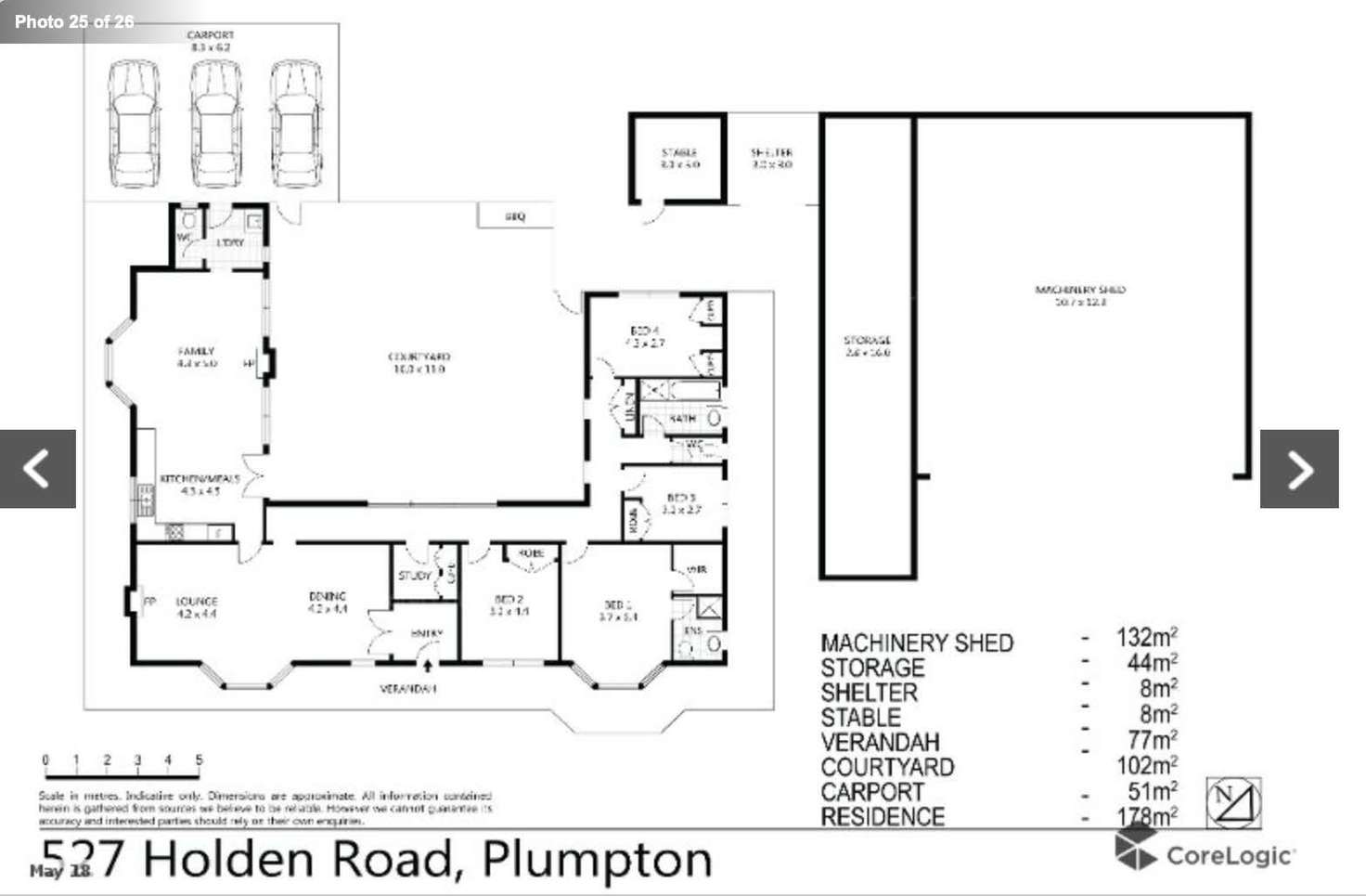 Floorplan of Homely acreageSemiRural listing, 527-561 Holden Road, Plumpton VIC 3335