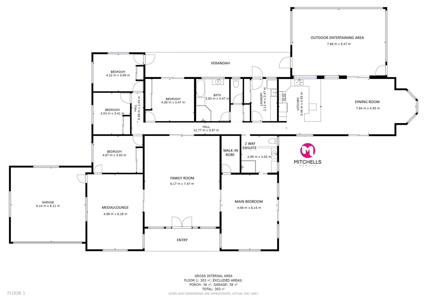 Floorplan of Homely house listing, 49-53 Panorama Drive, Dundowran Beach QLD 4655