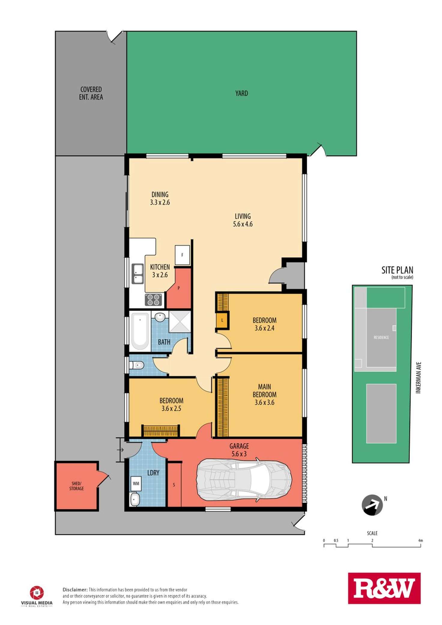 Floorplan of Homely villa listing, 2/65 Commonwealth Avenue, Blackwall NSW 2256