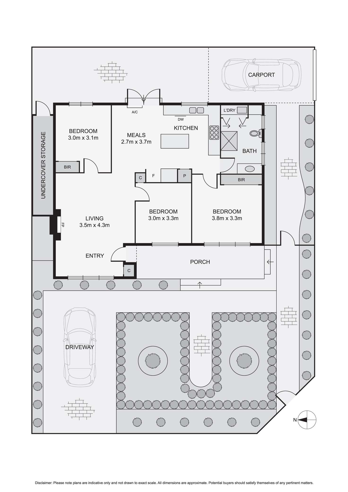 Floorplan of Homely house listing, 74 Clydesdale Road, Airport West VIC 3042