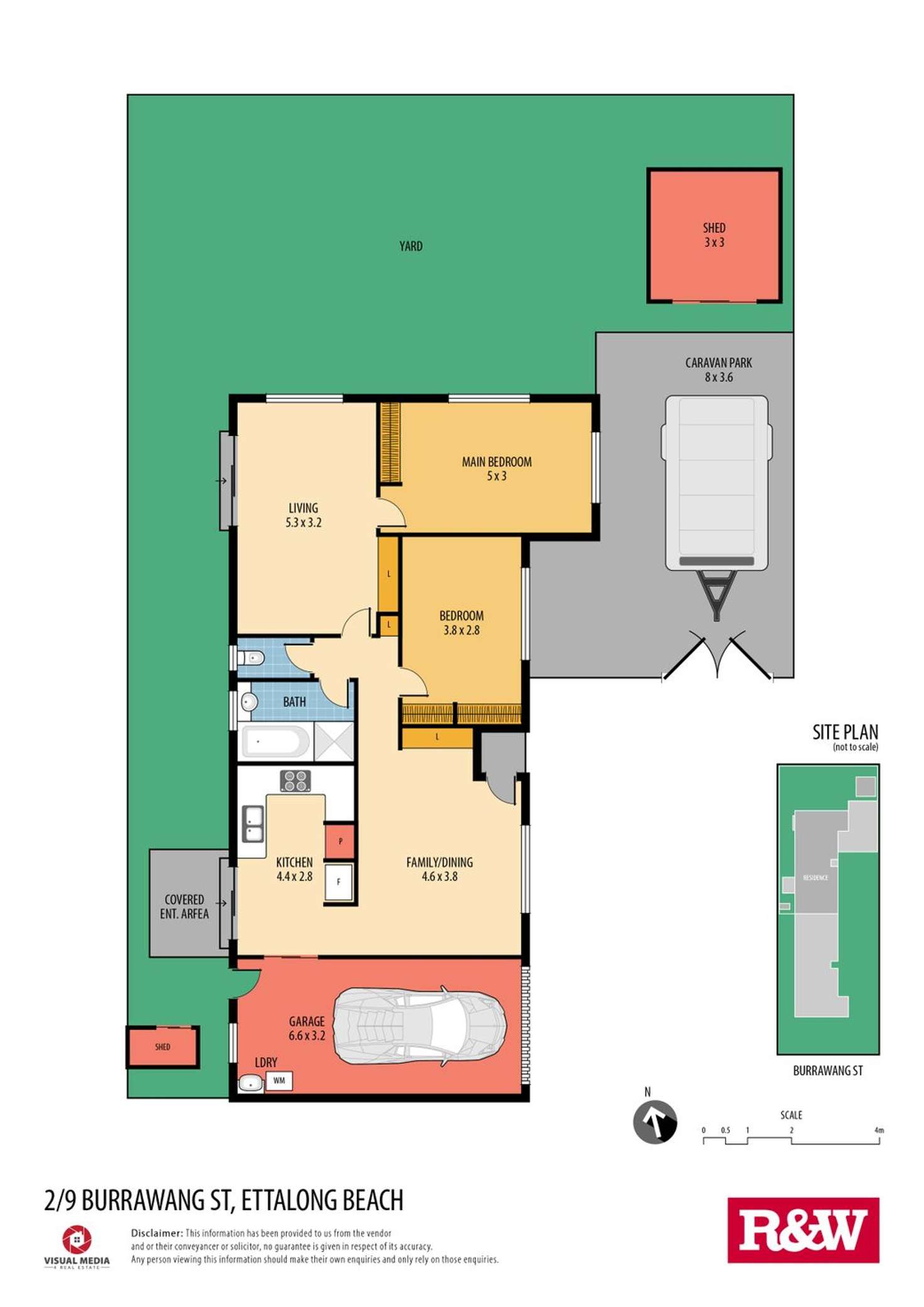 Floorplan of Homely villa listing, 2/9 Burrawang Street, Ettalong Beach NSW 2257