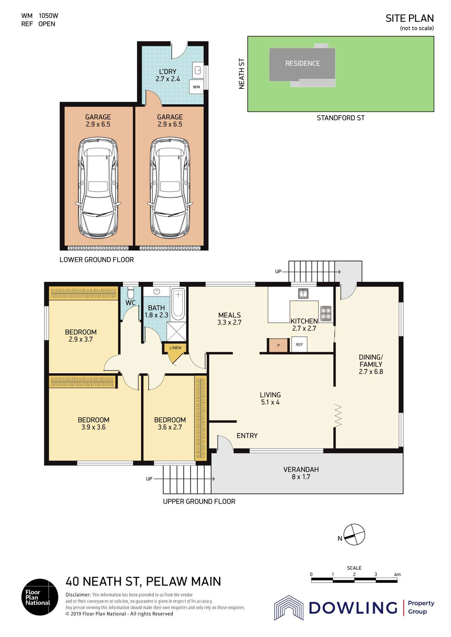 Floorplan of Homely house listing, 40 Neath Street, Pelaw Main NSW 2327