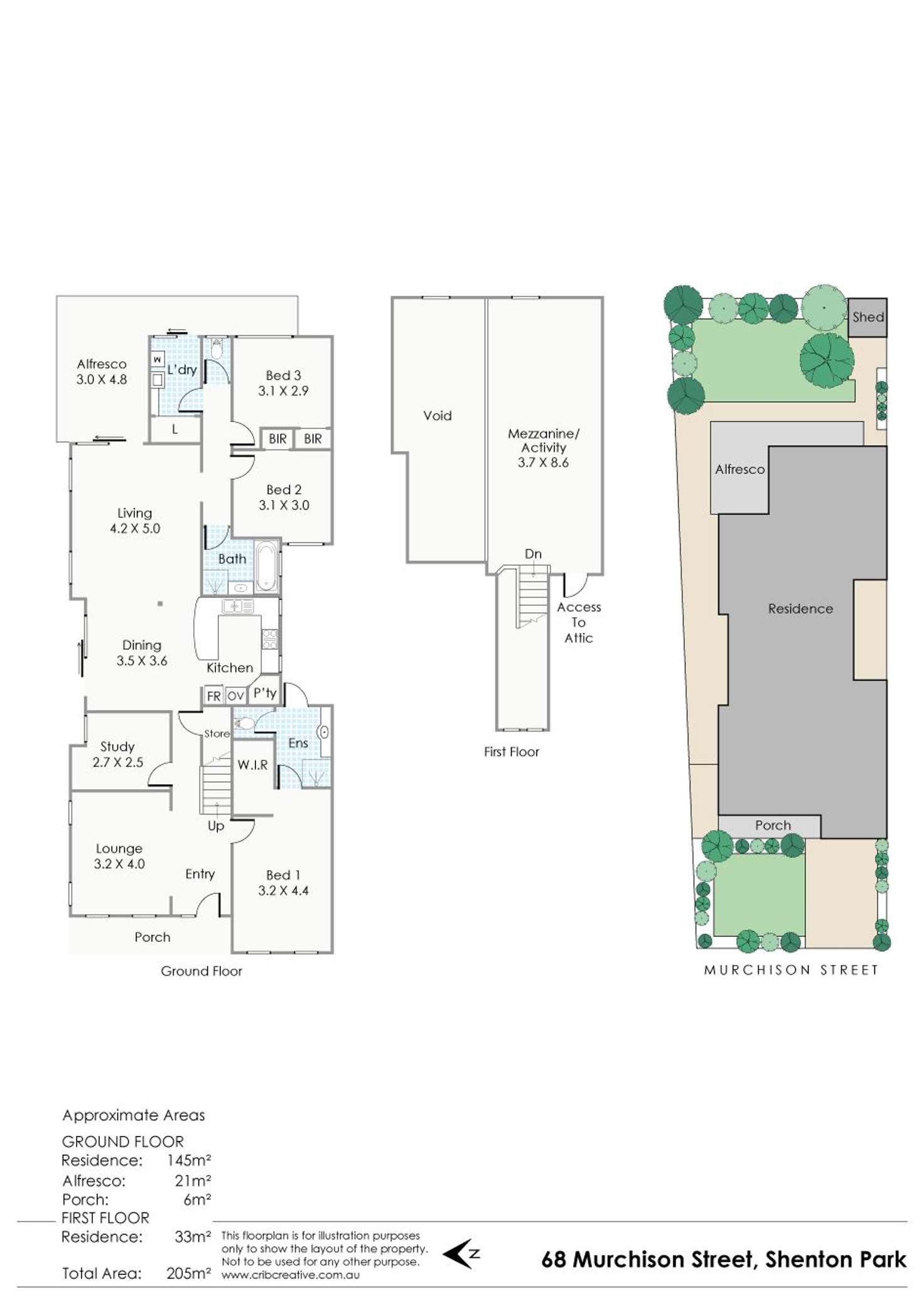 Floorplan of Homely house listing, 68 Murchison Street, Shenton Park WA 6008