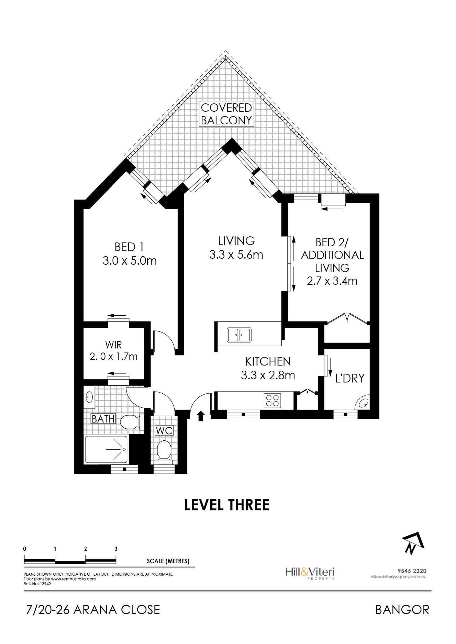 Floorplan of Homely apartment listing, 7/20-26 Arana Close, Bangor NSW 2234