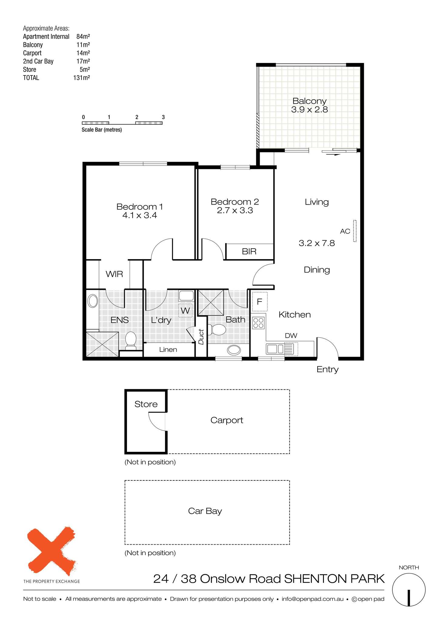 Floorplan of Homely apartment listing, 24/40 Onslow Road, Shenton Park WA 6008