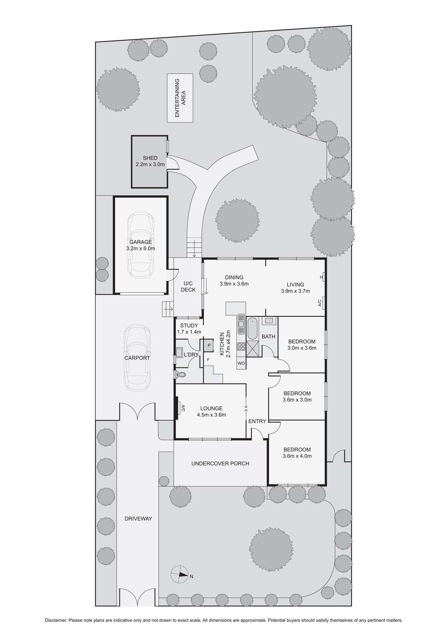 Floorplan of Homely house listing, 13 George Street, Niddrie VIC 3042