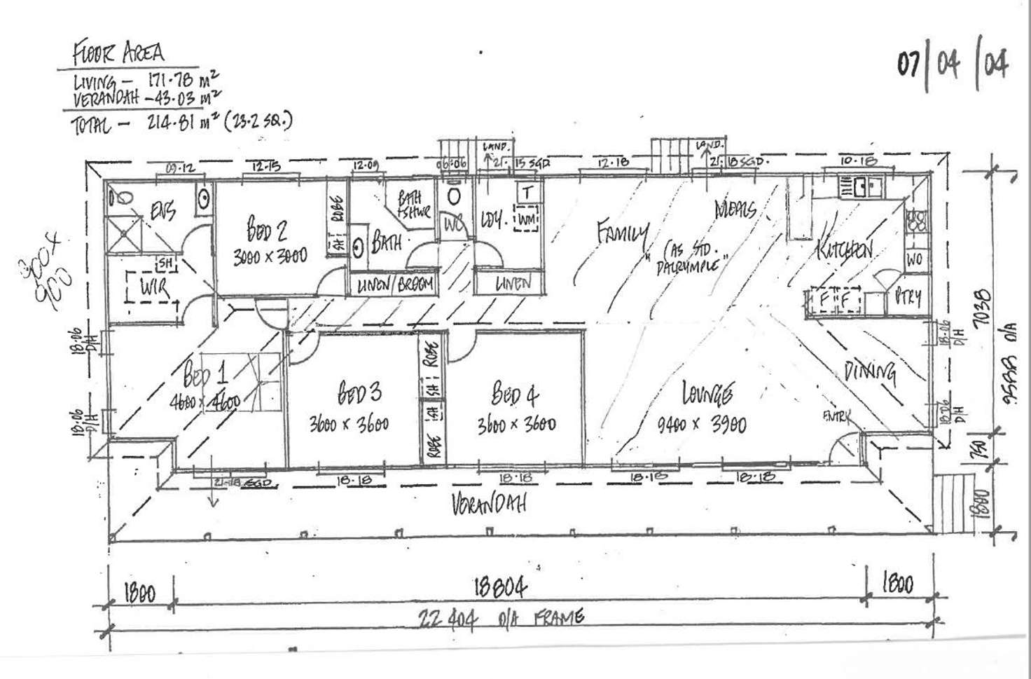 Floorplan of Homely house listing, 119 Thallon Road, Kensington Grove QLD 4341