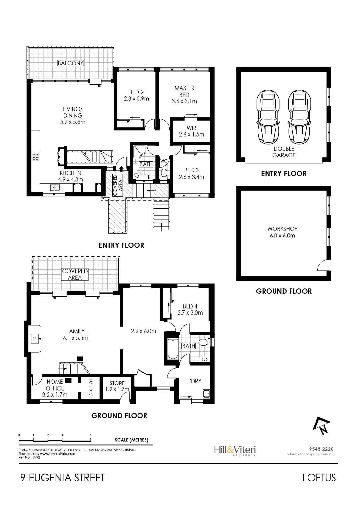 Floorplan of Homely house listing, 9 Eugenia Street, Loftus NSW 2232