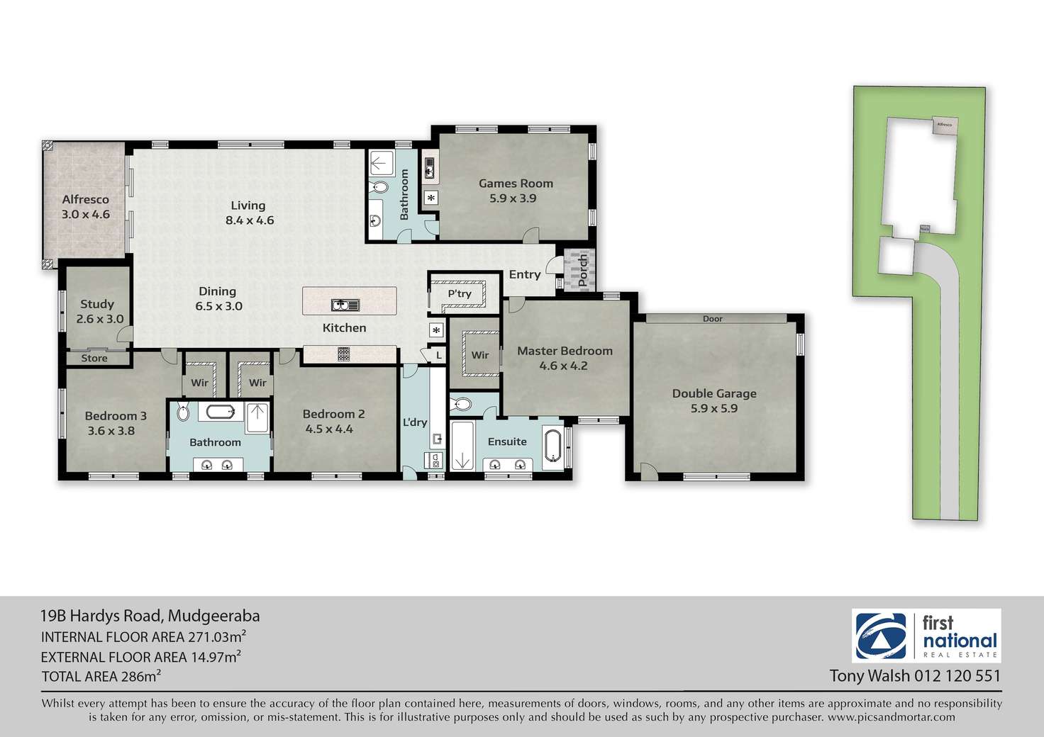 Floorplan of Homely house listing, 19B Hardys Road, Mudgeeraba QLD 4213