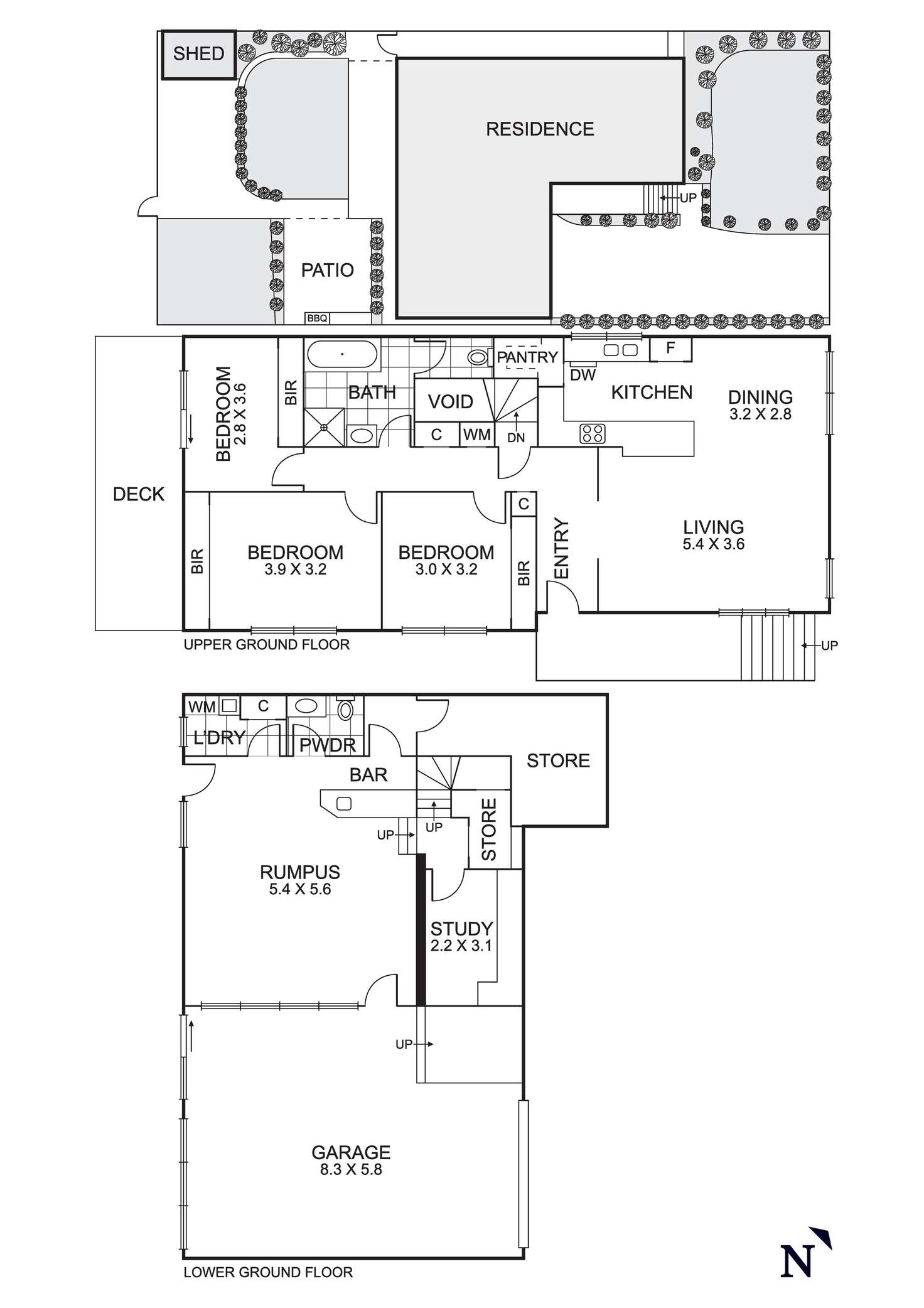 Floorplan of Homely house listing, 31 Barbara Crescent, Avondale Heights VIC 3034