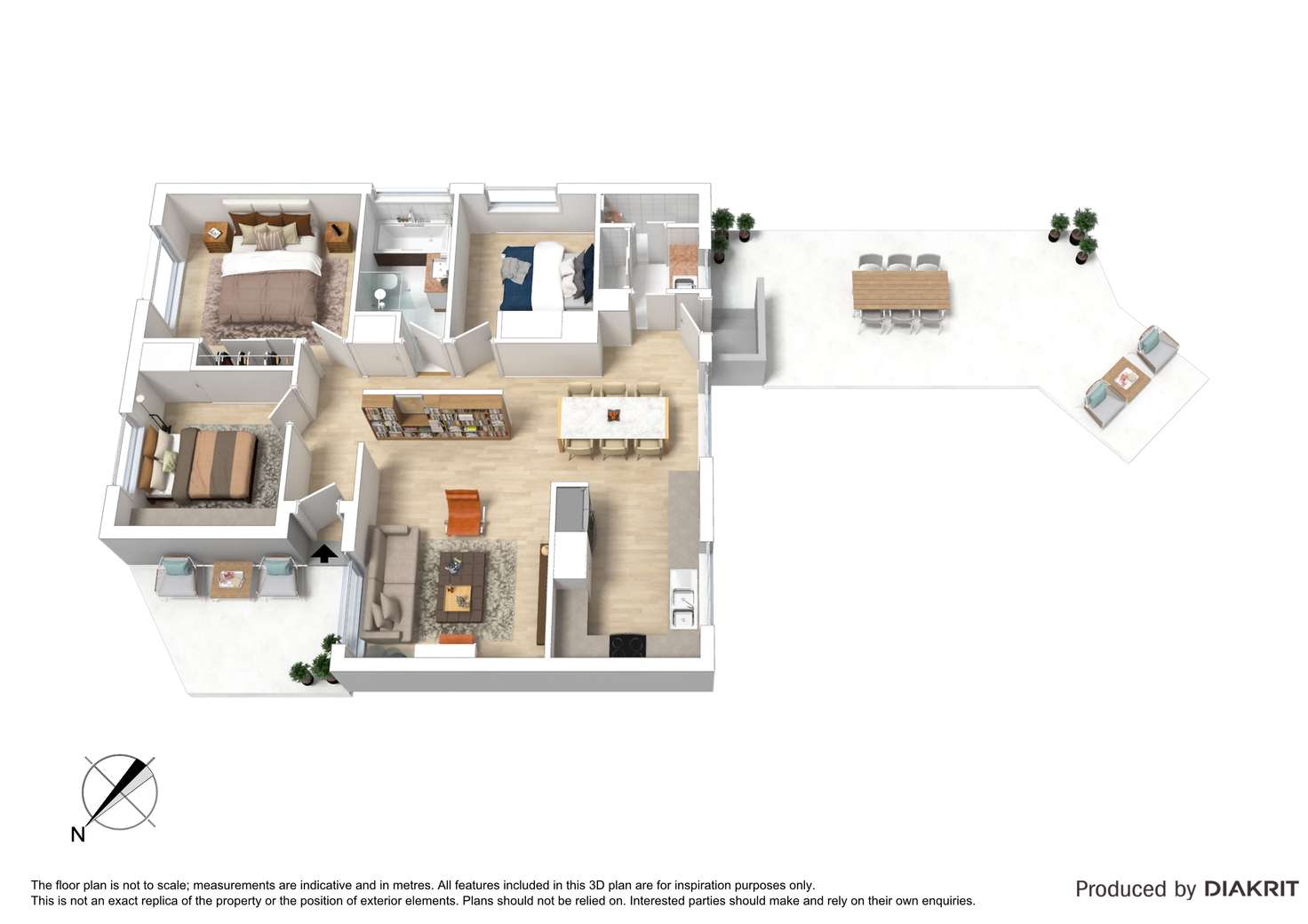 Floorplan of Homely house listing, 34 Monze Drive, Langwarrin VIC 3910
