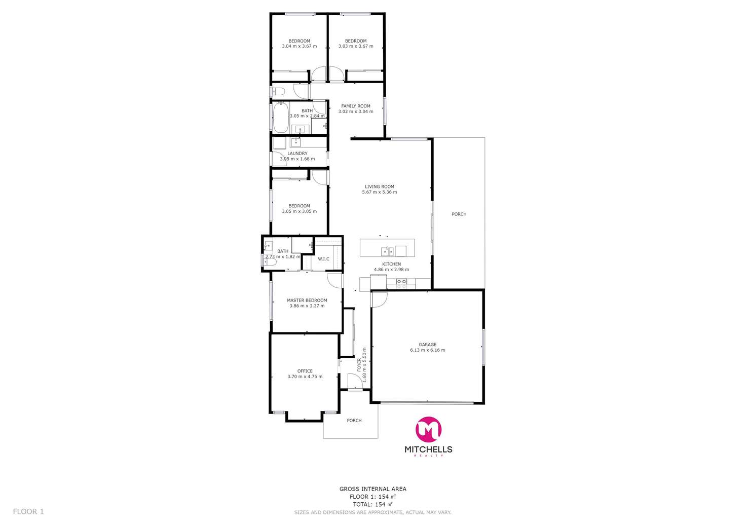 Floorplan of Homely house listing, 12 Halcyon Drive, Wondunna QLD 4655