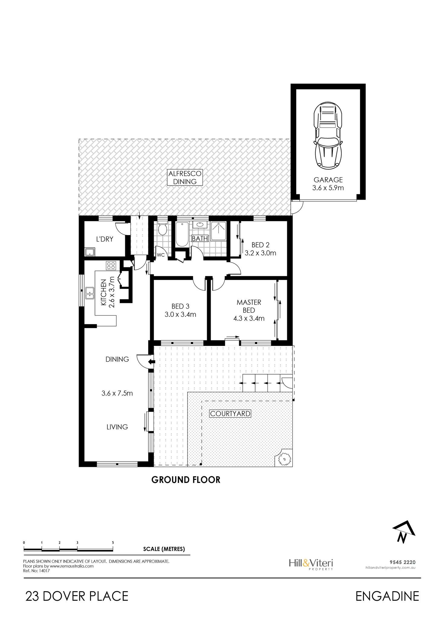 Floorplan of Homely house listing, 23 Dover Place, Engadine NSW 2233