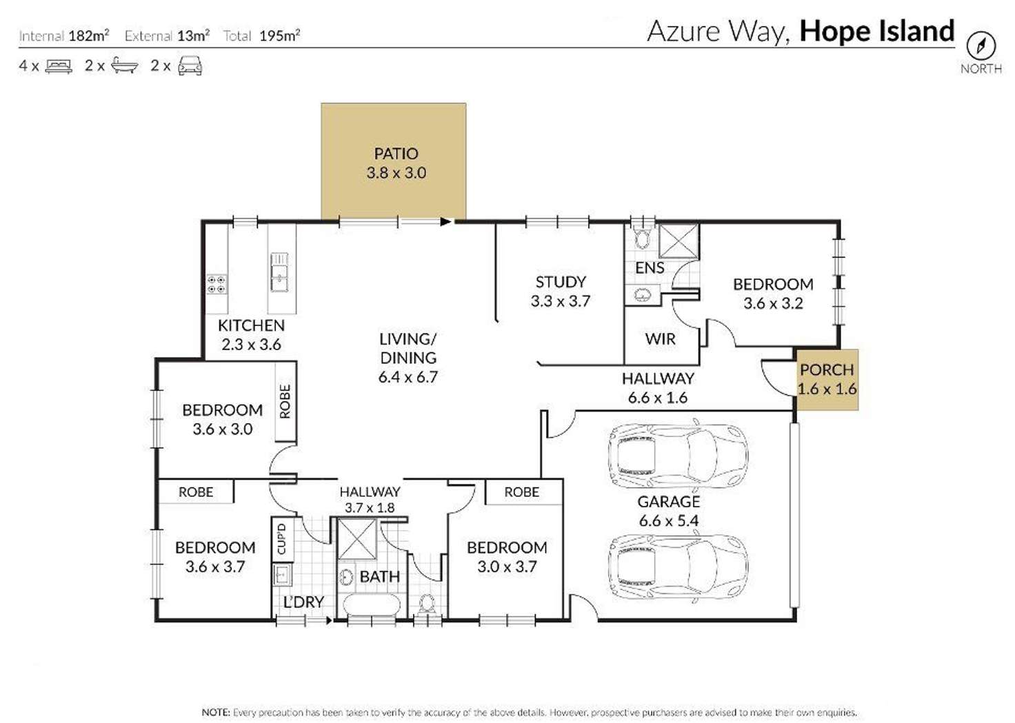 Floorplan of Homely house listing, 20 Azure Way, Hope Island QLD 4212