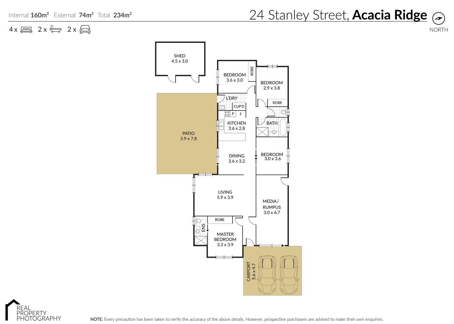 Floorplan of Homely house listing, 24 Stanley Street, Acacia Ridge QLD 4110