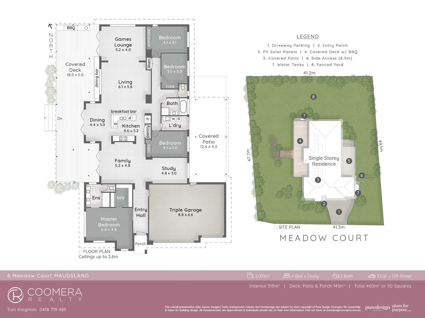 Floorplan of Homely house listing, 6 Meadow Court, Maudsland QLD 4210