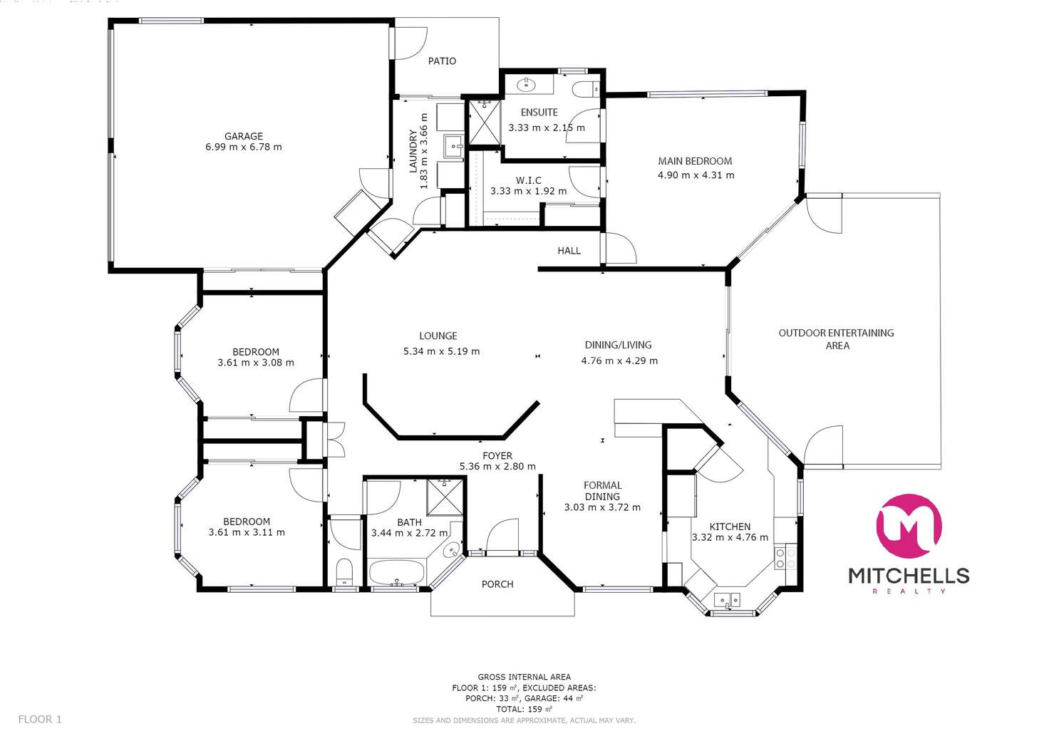 Floorplan of Homely house listing, 2 Jovi Court, Scarness QLD 4655