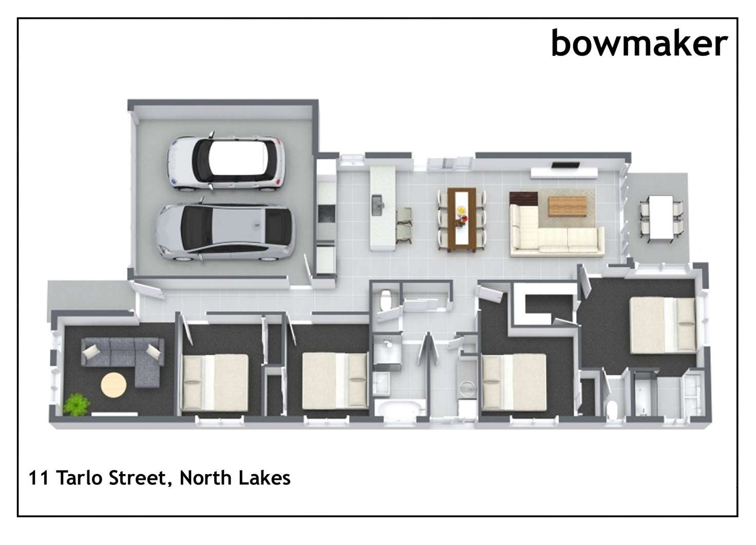 Floorplan of Homely house listing, 11 Tarlo Street, North Lakes QLD 4509