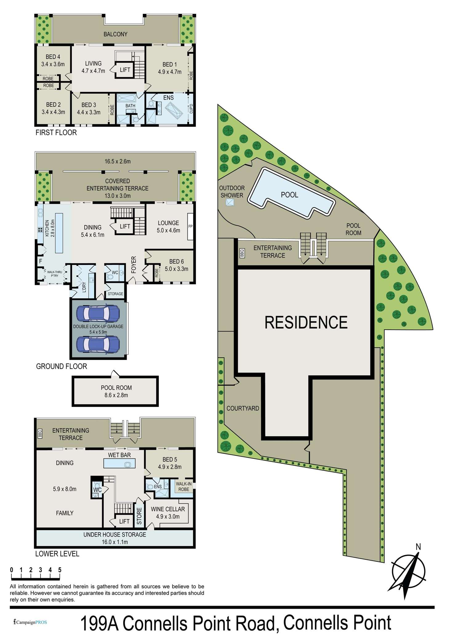 Floorplan of Homely house listing, 199A Connells Point Road, Connells Point NSW 2221