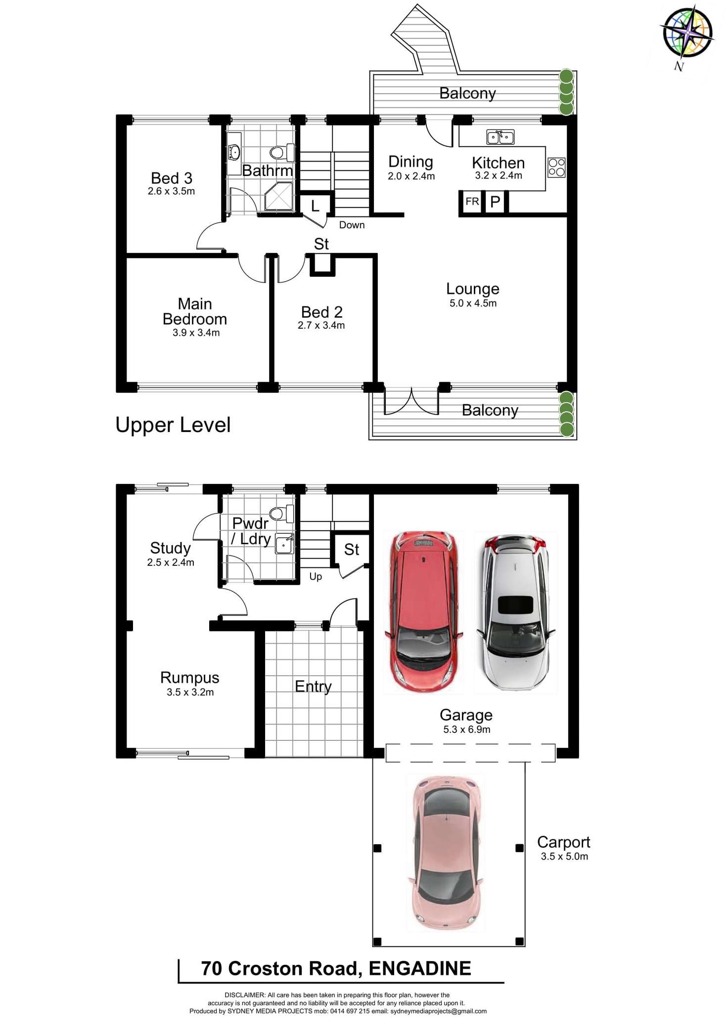 Floorplan of Homely house listing, 70 Croston Road, Engadine NSW 2233
