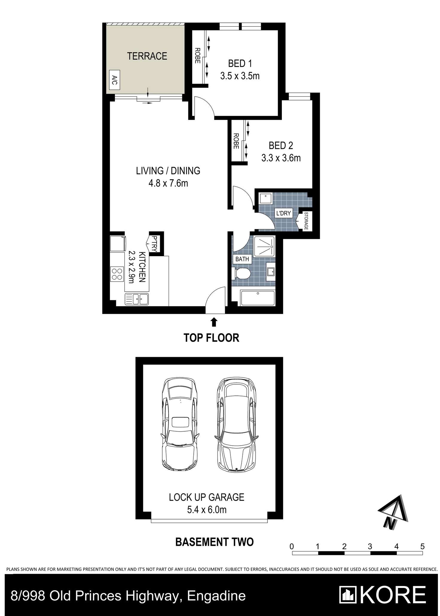 Floorplan of Homely apartment listing, 8/998 Old Princes Highway, Engadine NSW 2233