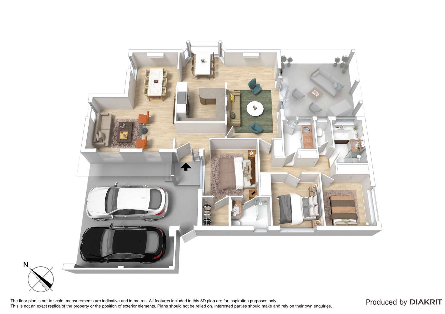 Floorplan of Homely house listing, 48 Burgess Drive, Langwarrin VIC 3910