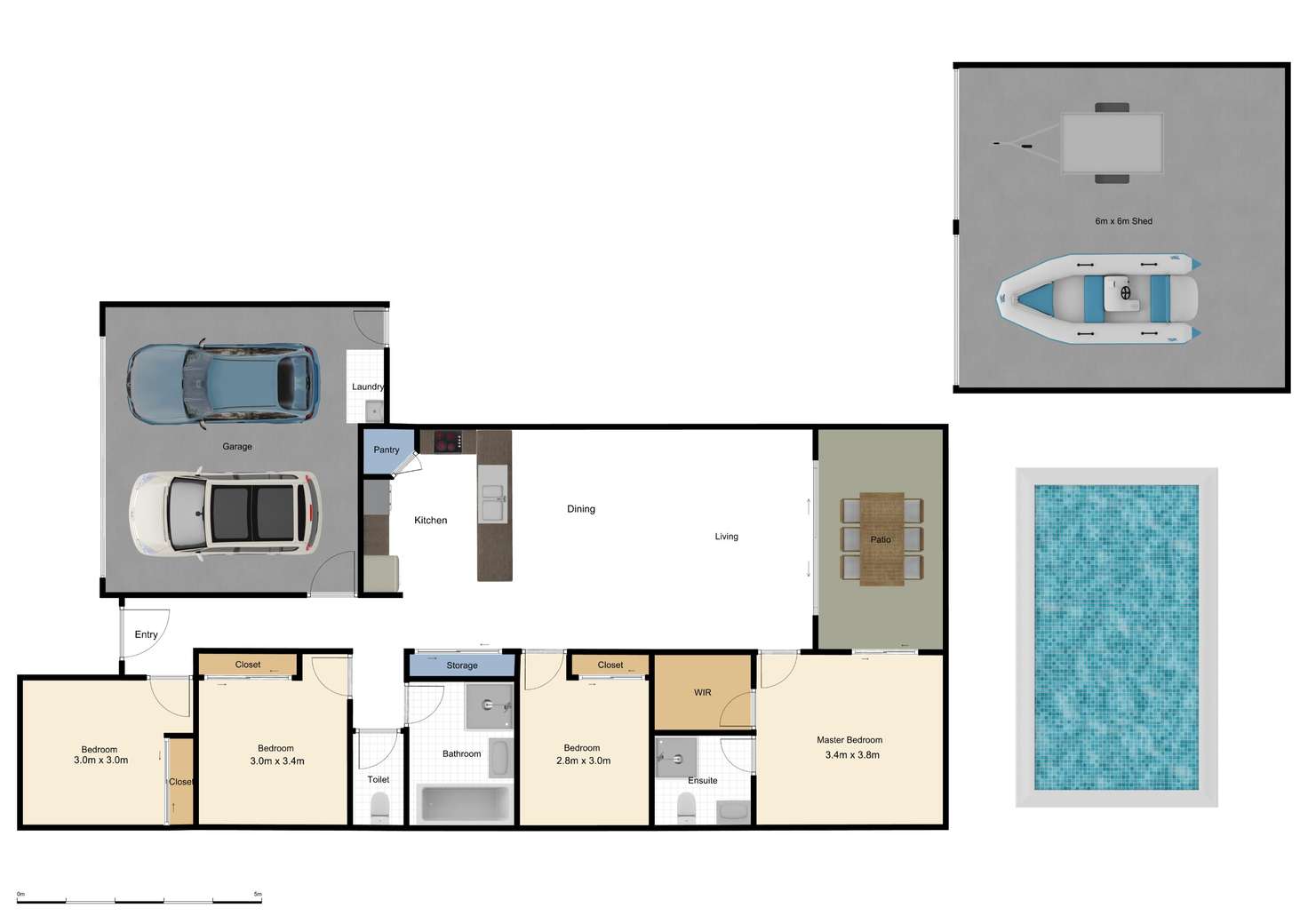 Floorplan of Homely house listing, 13 McMillan Street, Caboolture QLD 4510