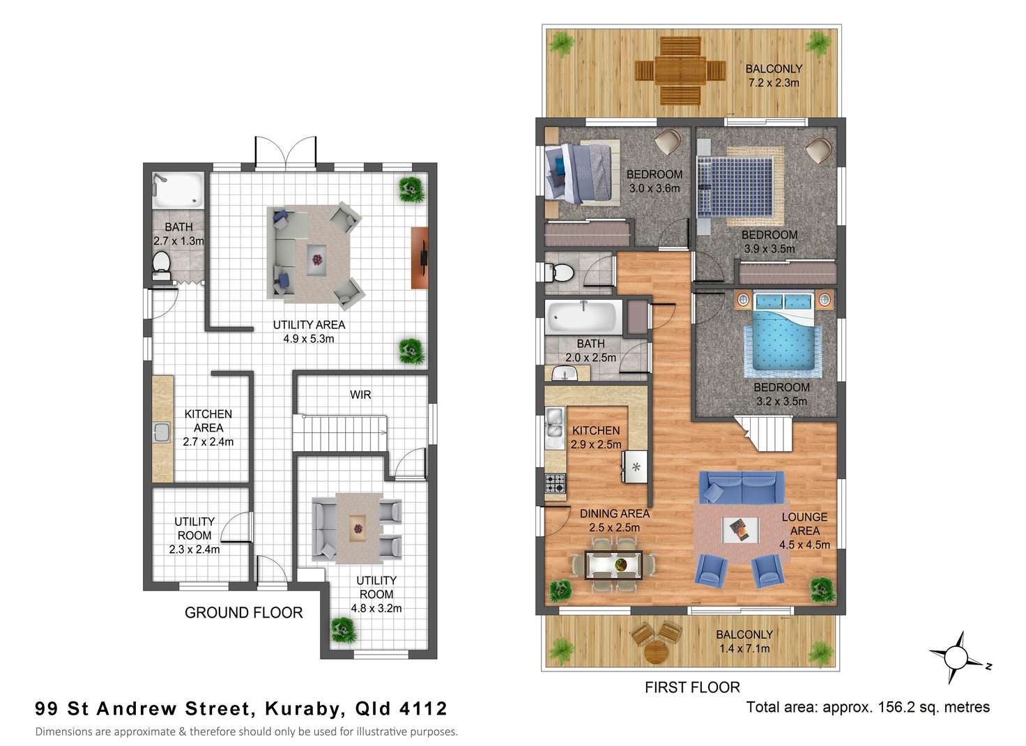 Floorplan of Homely house listing, 99 Saint Andrew Street, Kuraby QLD 4112