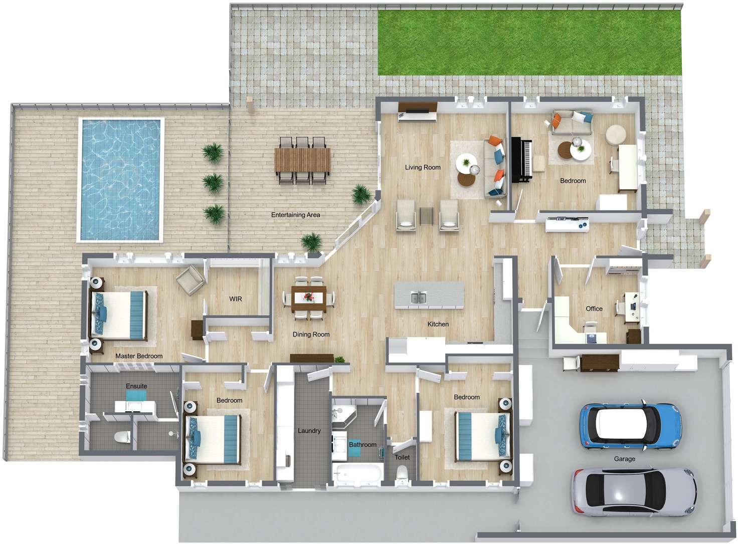 Floorplan of Homely house listing, 10 Greenvale Close, Smithfield QLD 4878