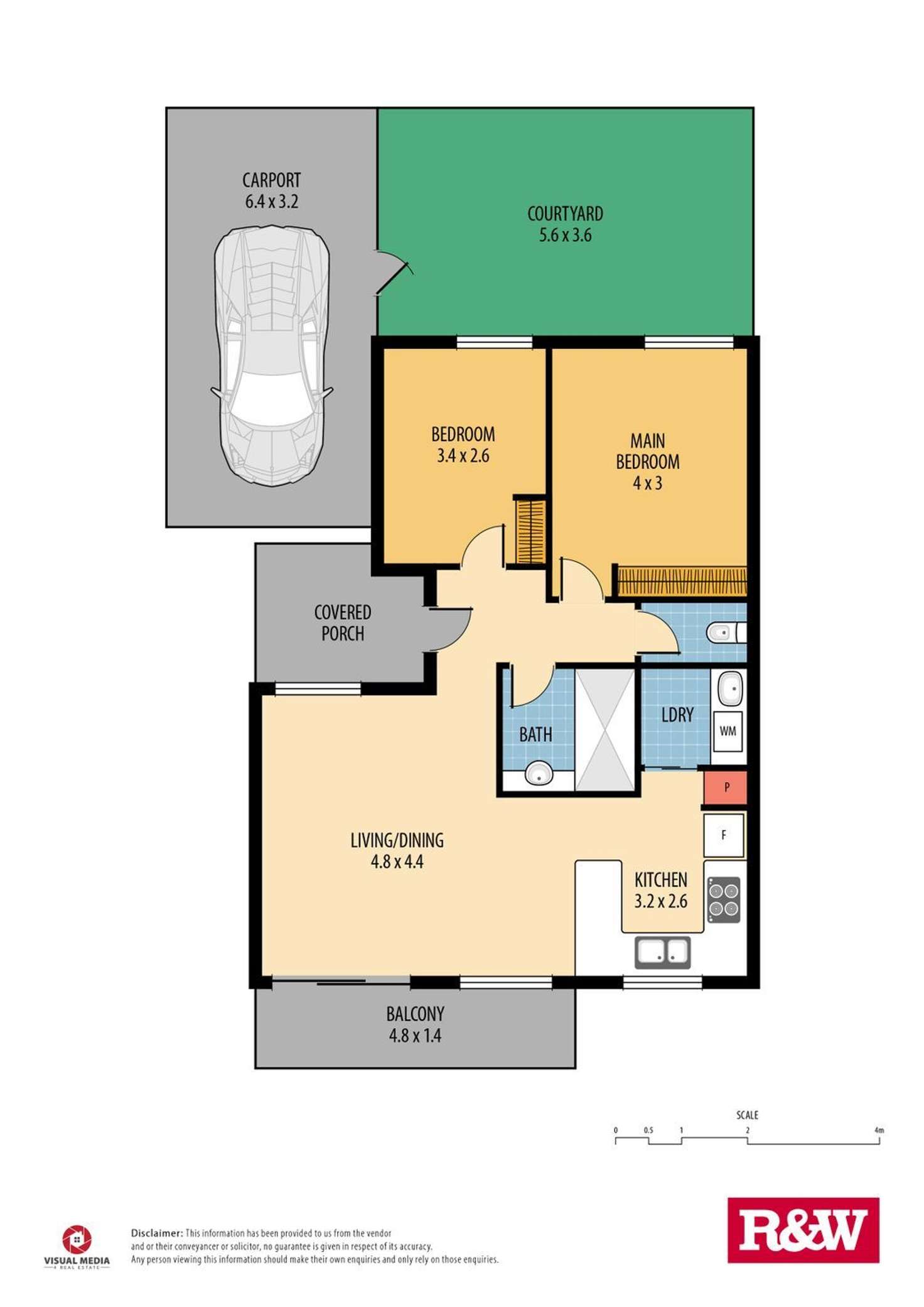 Floorplan of Homely villa listing, 21/31 Fiona Street, Point Clare NSW 2250