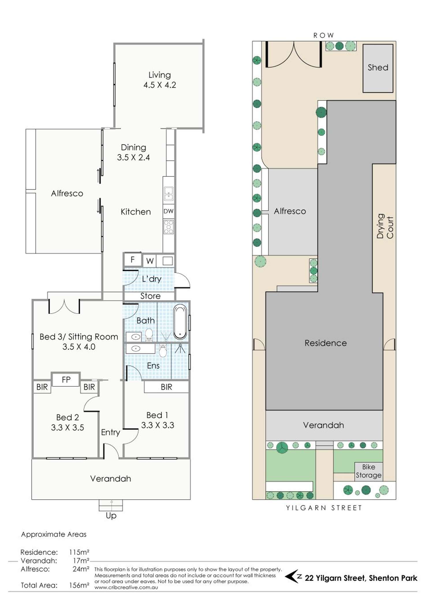 Floorplan of Homely house listing, 22 Yilgarn Street, Shenton Park WA 6008
