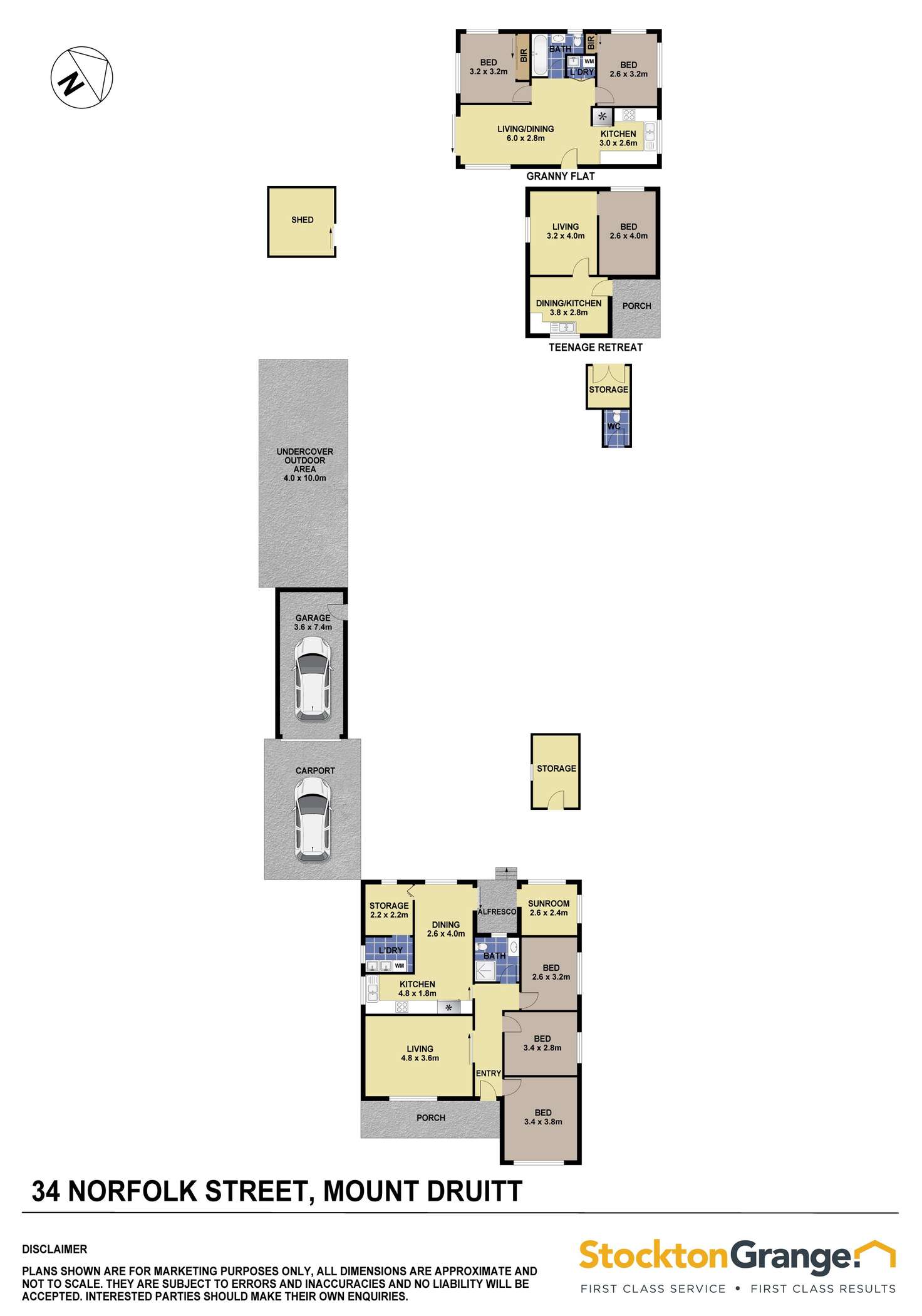 Floorplan of Homely house listing, 34 Norfolk Street, Mount Druitt NSW 2770