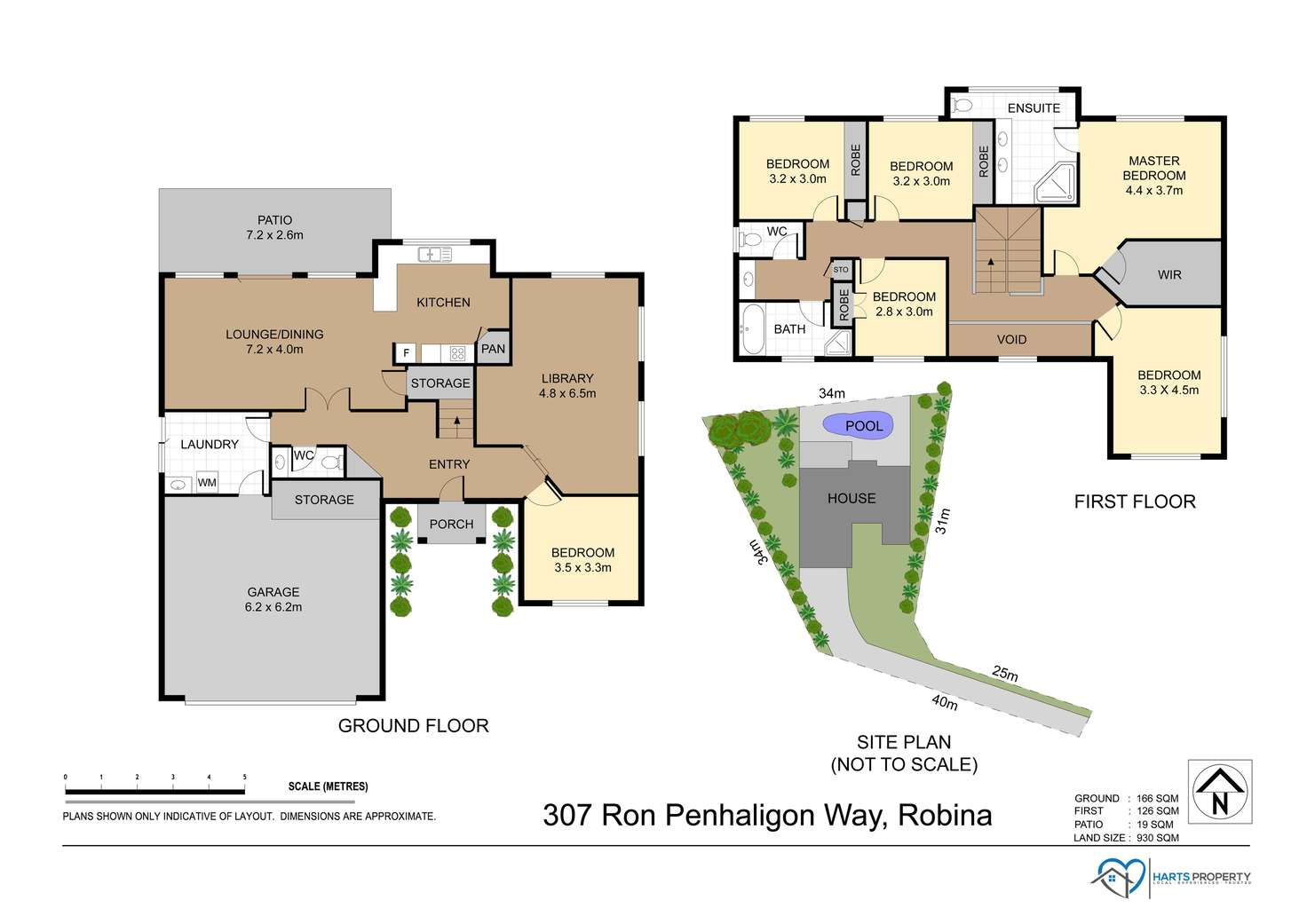 Floorplan of Homely house listing, 307 Ron Penhaligon Way, Robina QLD 4226