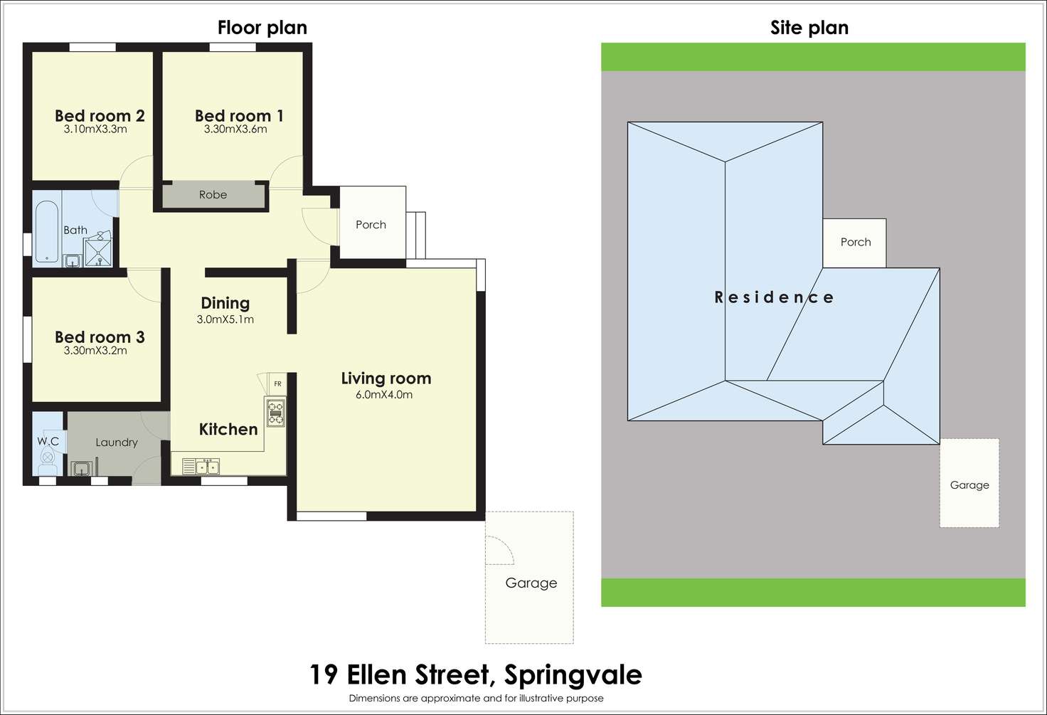 Floorplan of Homely house listing, 19 Ellen Street, Springvale VIC 3171