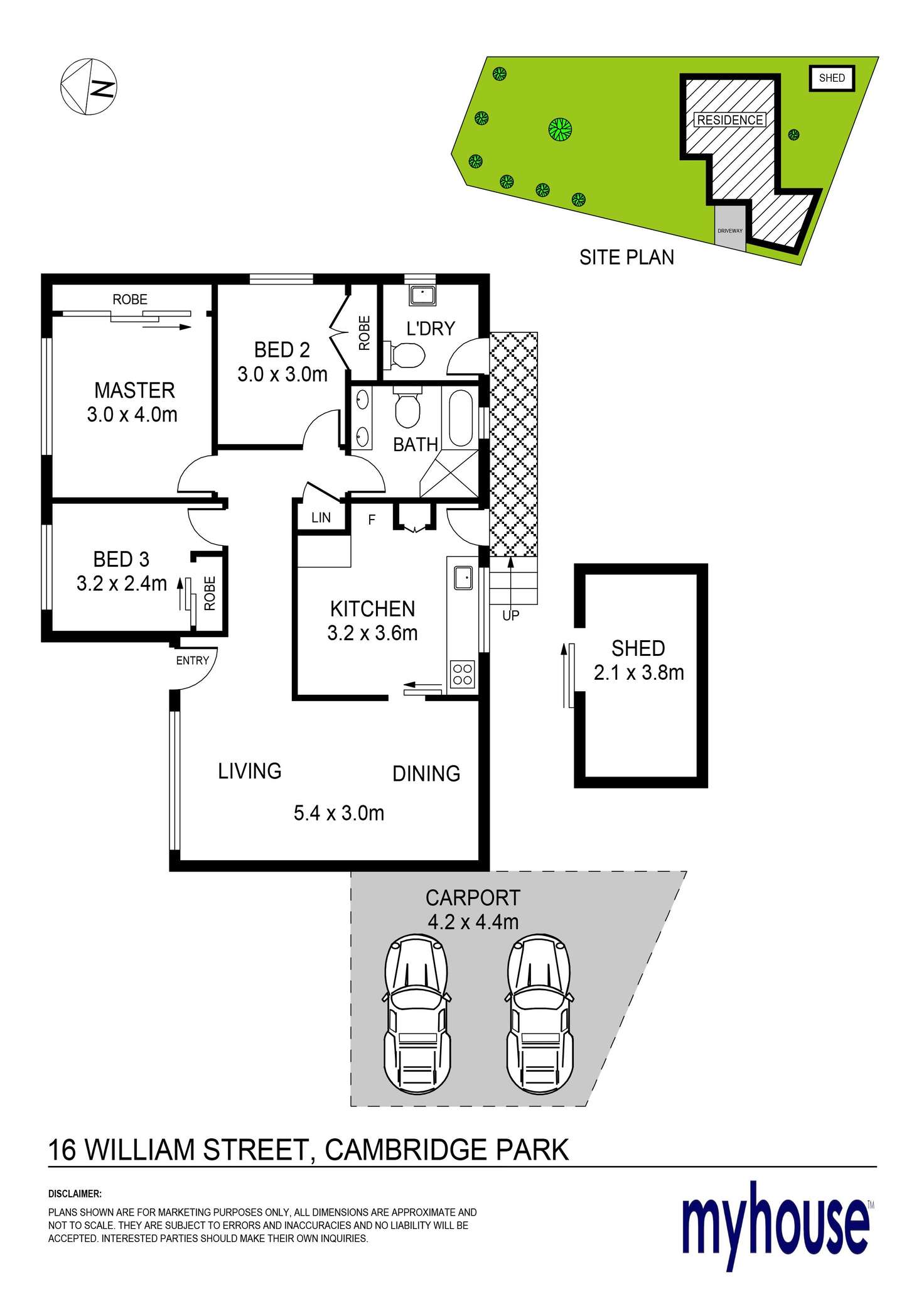 Floorplan of Homely house listing, 16 William Street, Cambridge Park NSW 2747