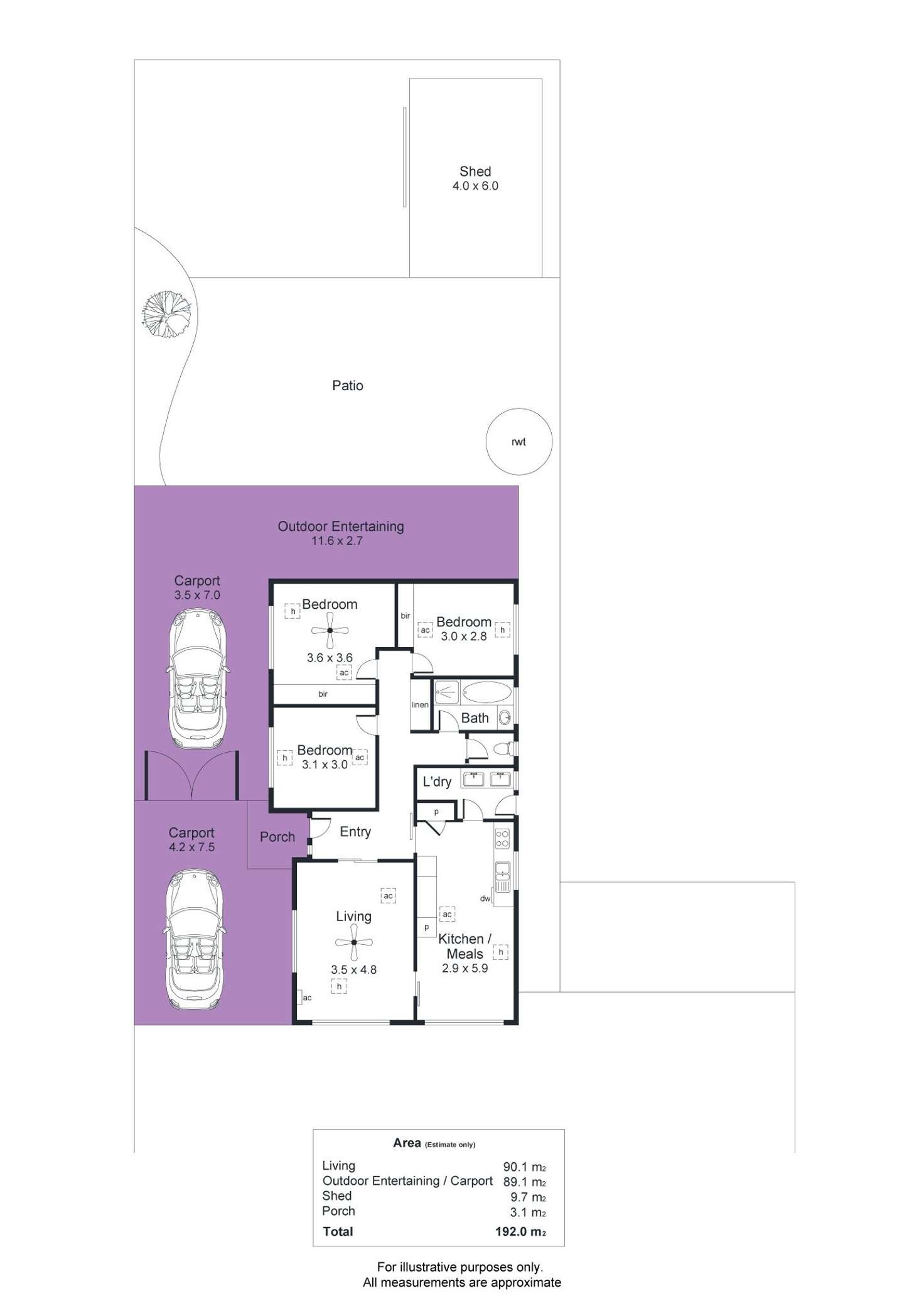 Floorplan of Homely house listing, 15 Green Road, Hope Valley SA 5090