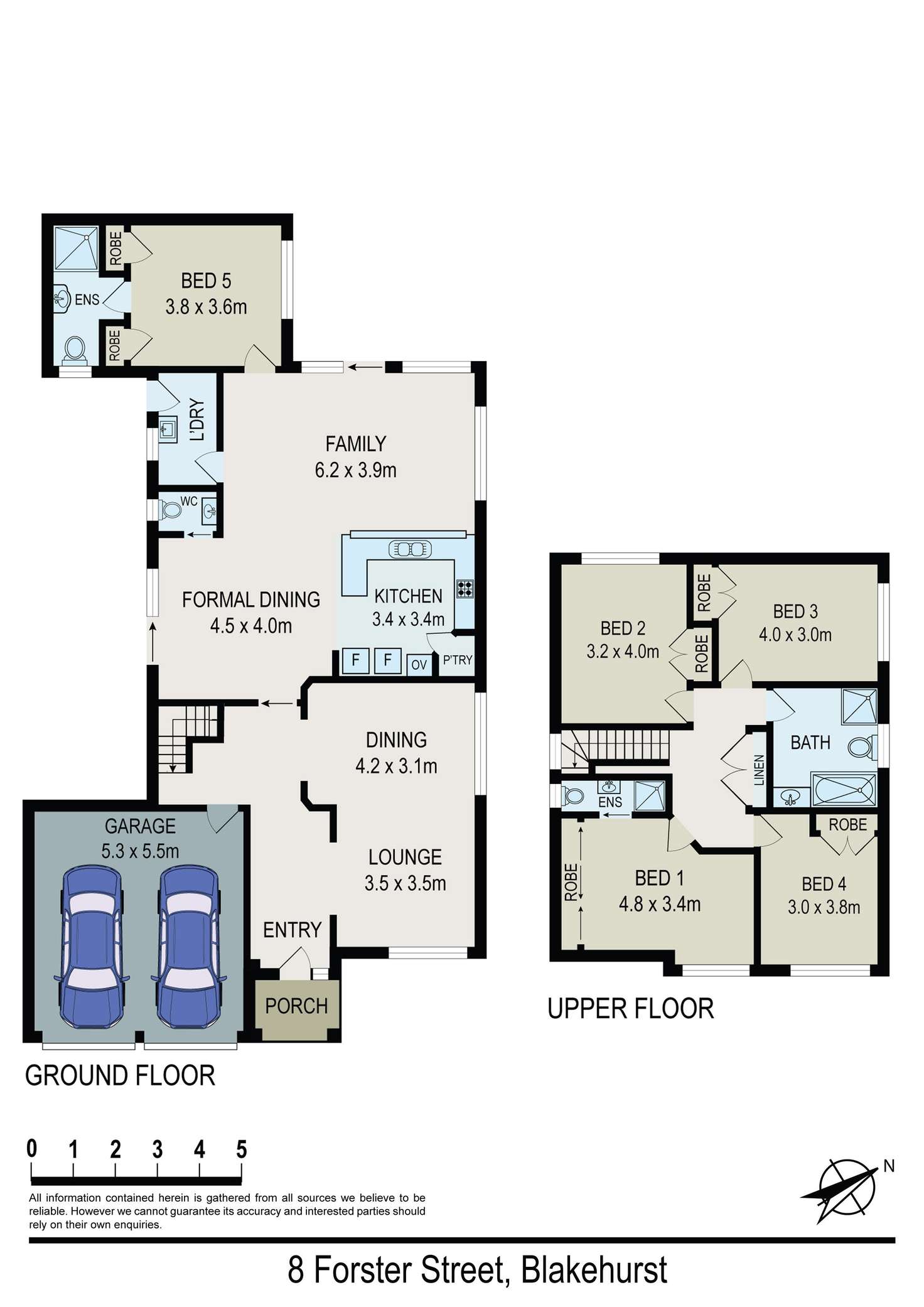 Floorplan of Homely house listing, 8 Forster Street, Blakehurst NSW 2221